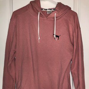 PINK Solid Rose Gold Hoodie
